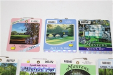 1981-2020 Masters Tournament SERIES Badges - Missing 1986 & 1997