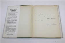 1939 'How To Play Golf' 2nd Edition Book by Ben Thompson Signed By Author