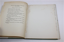 1939 'How To Play Golf' 2nd Edition Book by Ben Thompson Signed By Author