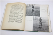 1939 'How To Play Golf' 2nd Edition Book by Ben Thompson Signed By Author