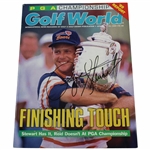 Payne Stewart Signed August 1989 Golf World Magazine JSA ALOA