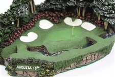 Augusta National 13th Hole Tee & Green Bookends