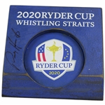 Captain Harrington Signed 2020 Ryder Cup at Whistling Straits Wood Putter Cup JSA ALOA