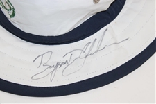 Bryson Dechambeau & Urban Meyer Signed Memorial Tournament Bucket Hat JSA ALOA