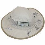Speith, DJ, Fowler & others Signed Memorial Tournament Marshal Bucket Hat JSA ALOA