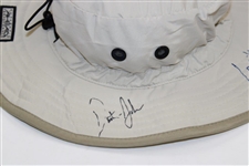 Speith, DJ, Fowler & others Signed Memorial Tournament Marshal Bucket Hat JSA ALOA