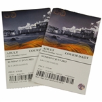 Two (2) 150th OPEN at St. Andrews Sunday Final Round Tickets