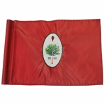 Merion Golf Club 1896 Course Used Red Embroidered Flag
