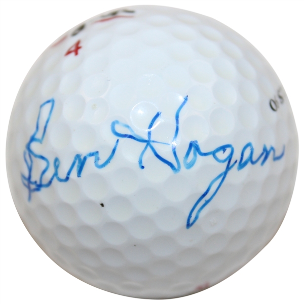 Ben Hogan Signed Hogan Edge ZLS90 Logo Golf Ball JSA ALOA
