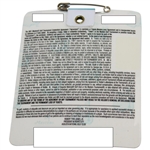 2021 Masters Tournament SERIES Badge - Rare