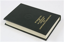 1987 The Memorial Tournament Ltd Ed Book Honoring & Dedicated to Tom Morris Sr/Jr #56/390