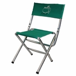 Undated Masters Tournament Green Canvas & Aluminum Foldable Chair