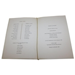 1967 The Ryder Cup at Champions Golf Club Dinner Menu