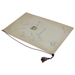 Jack, Arnie & Others Signed 1971 The Ryder Cup at Old Warson CC Victory Dinner Menu JSA ALOA