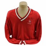 Payne Stewart Signed Match Used NFL San Francisco 49ers Sweater w/Sponsors JSA ALOA