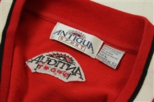Payne Stewart Signed Match Used NFL San Francisco 49ers Sweater w/Sponsors JSA ALOA