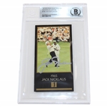 Jack Nicklaus Signed 1997-98 GSV Masters Collection 1965 Jack Nicklaus Card - Beckett Authentic