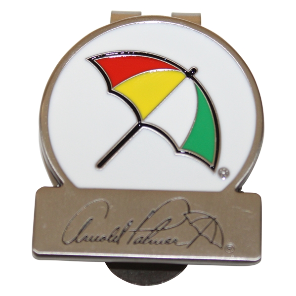 Arnold Palmer Umbrella Logo Money Clip
