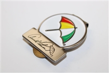 Arnold Palmer Umbrella Logo Money Clip