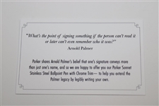 Arnold Palmer Signature Logo Parker Pen in Original Box
