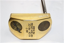 Nick Price 1997 South African PGA Winner Bobby Grace AN-7 Gold Plated Putter