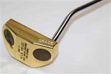 Nick Price 1997 South African PGA Winner Bobby Grace AN-7 Gold Plated Putter