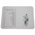 Hideki Matsuyama Signed Augusta National Golf Club Scorecard JSA #CC66605