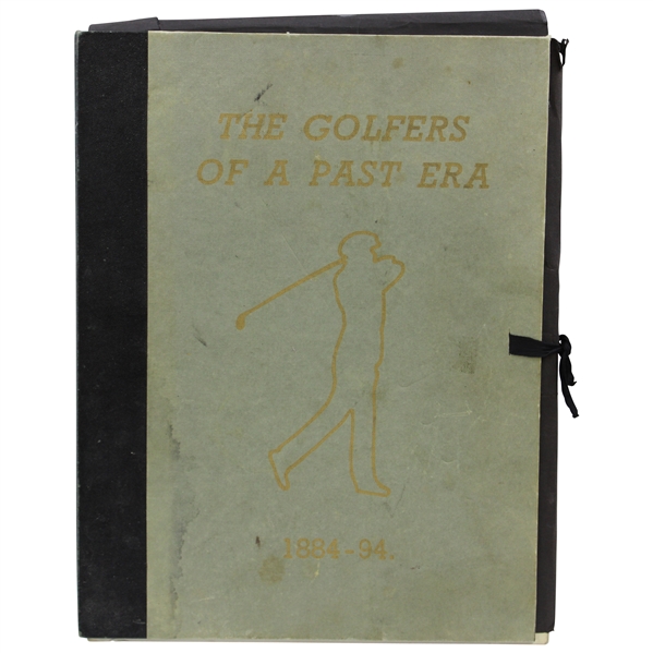 The Golfers of a Past Era 1884-94 Book - Limited Ed Portfolio Series of Photographs After J. H. Wilson
