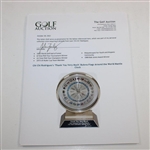 Chi Chi Rodriguez's 'Thank You Very Much' Bulova Flags Around the World Mantle Clock