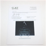Chi Chi Rodriguez's 1994 Hilton Lifetime Achievement Glass Award
