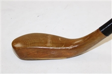 Replica T. Morris Stamped Blonde Head Long Nose Putter with 'Replica' on Shaft
