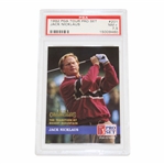 1992 Jack Nicklaus PGA Tour Pro Set Card #201 PSA 7.5 NM + #15009460