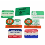 Sam Sneads Quad Cities Open, Doral Open, Florida Citrus & World Senior Inv. Badges