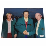 Tommy Aaron Signed Green Jacket with Nicklaus & Roberts 8x10 Photo JSA