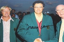 Tommy Aaron Signed Green Jacket with Nicklaus & Roberts 8x10 Photo JSA