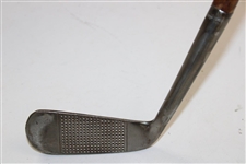 Custum-Bilt Chromium Matched Iron Hickory Putter