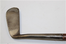 Custum-Bilt Chromium Matched Iron Hickory Putter