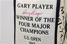 Gary Player Signed Major Championships Winner 'Grand Slam' Commemorative Full Size Golf Bag JSA ALOA