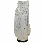 Arnold Palmer, Lee Trevino & Others Signed Full Size Barton Creek Golf Bag JSA ALOA