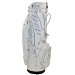 Arnold Palmer, Lee Trevino & Others Signed Full Size Barton Creek Golf Bag JSA ALOA