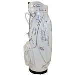 Arnold Palmer, Lee Trevino & Others Signed Full Size Barton Creek Golf Bag JSA ALOA