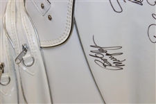 Arnold Palmer, Lee Trevino & Others Signed Full Size Barton Creek Golf Bag JSA ALOA