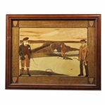 The Tony Jacklin Collection The Swilken Burn Engraved Wood Display
