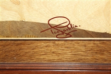 The Tony Jacklin Collection 'The Swilken Burn' Engraved Wood Display