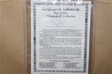 The Tony Jacklin Collection 'The Swilken Burn' Engraved Wood Display