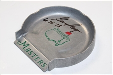 Gary Player Signed Masters Pewter Putting Cup with Years Won Notation JSA ALOA