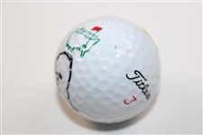 Ian Woosnam Signed Titleist Masters Logo Golf Ball JSA ALOA