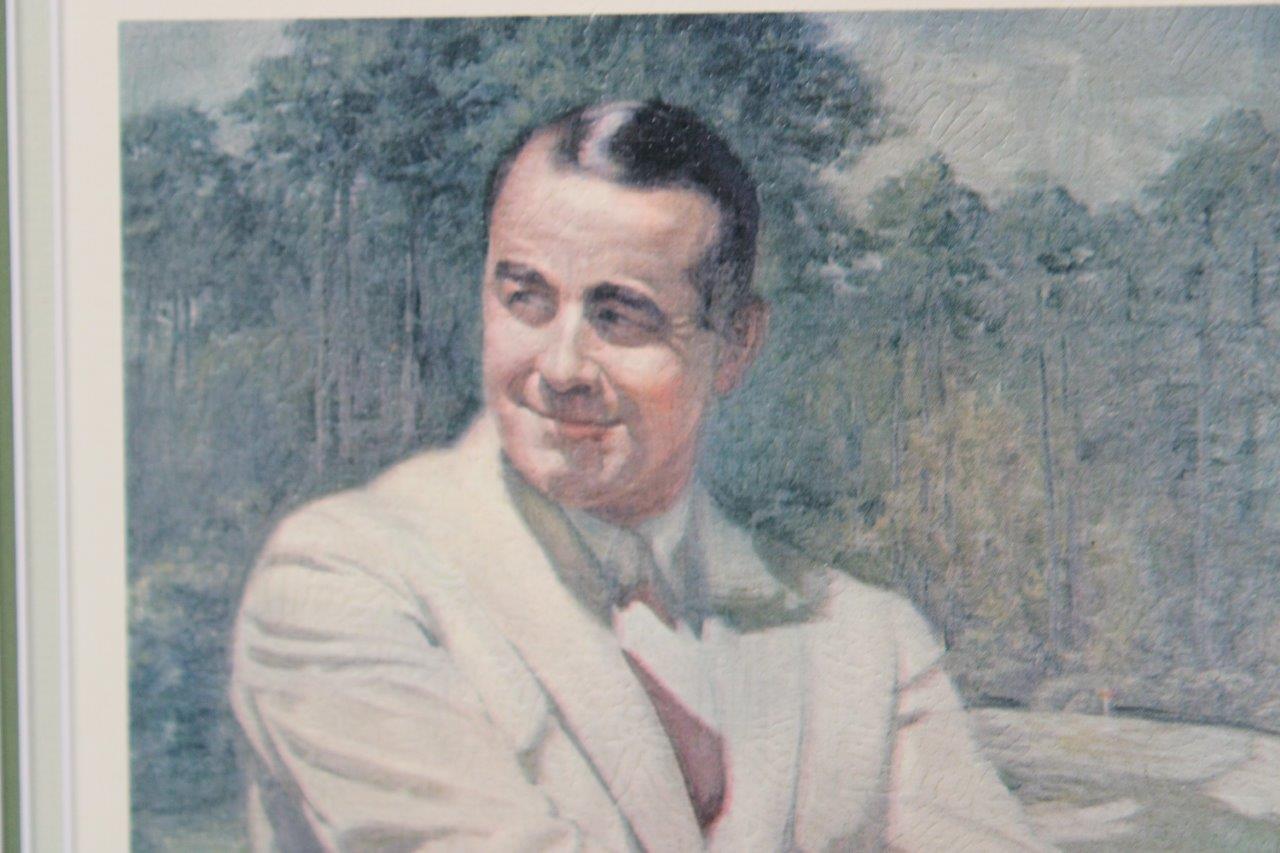 Lot Detail - Gene Sarazen Signed Replica Art Print Display - Framed JSA ...
