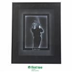 The Black Knight For Gary Player with Great Thanks Art by Yues Cedric - 2004 - Framed