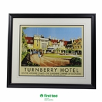 Turnberry Hotel on the Ayrshire Coast Claude/Buckle Display Poster - Framed